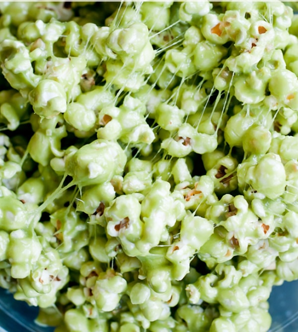 6. Зеленый попкорн