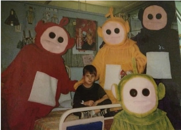 17. Не хотела бы я, чтобы ко мне в детстве пришли такие Телепузики