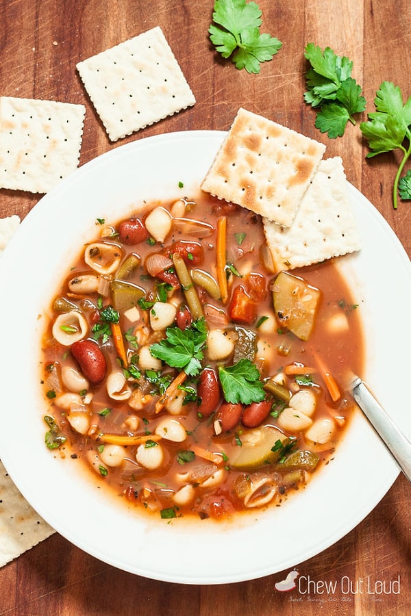 1. Суп минестроне