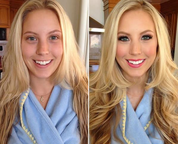 15 Unbelievable Porn Star Makeup Transformations