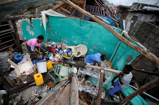 6. The actual size of the damage was found out later because the communication with the south eastern part of Haiti was cut off.