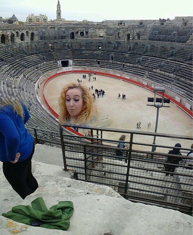 6. The spirit of the Coliseum.