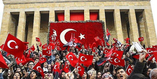 Cumhuriyetimizin 93. yılı, Türkiye'nin dört bir yanında olamasa da çoğu ilde kutlandı.