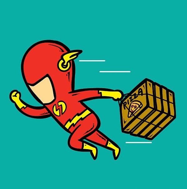 10. Доставка действительно горячей пиццы