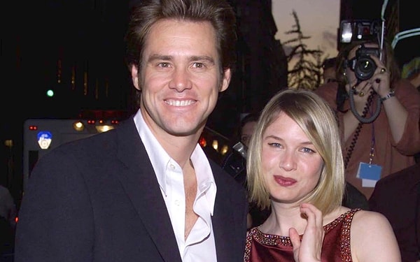 7. Джим Керри и Рене Зеллвегер