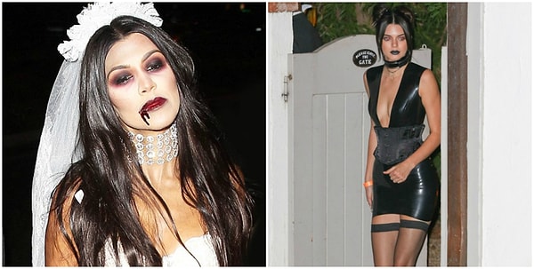 1. Кортни Кардашьян и Кендалл Дженнер