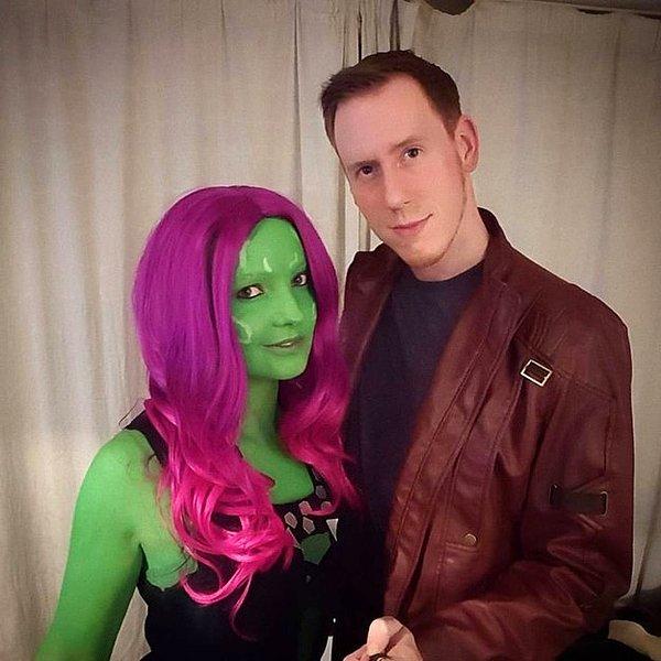10. Galaksimizin Dışından Bir Misafir. Gamora ve Star Lord