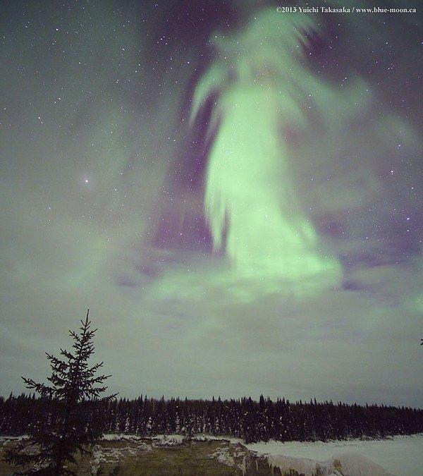 29. Kanada Üzerindeki Hayalet Kutup Işıkları