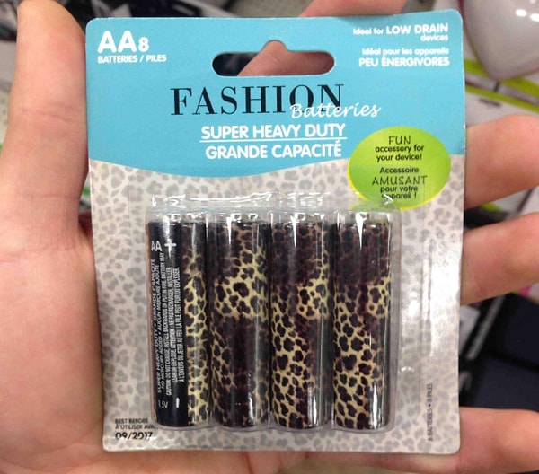 3. Леопардовые батарейки