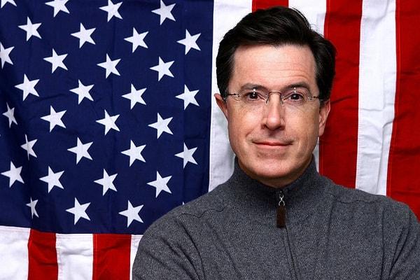 9. Stephen Colbert Amerika'nın başkanlık seçimlerine adaylığını koyacağını açıkladı.