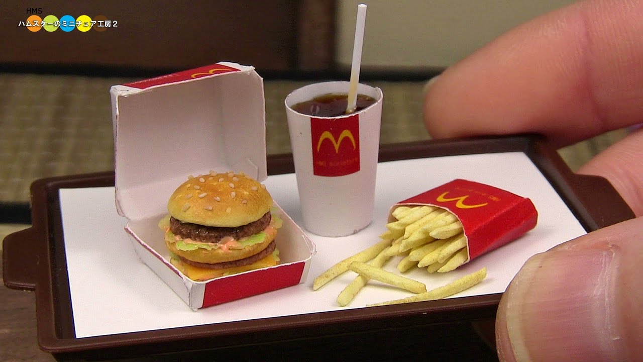 How To Prepare Miniature McDonald's Big Mac? - onedio.co