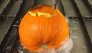 How To Carve A Pumpkin For Halloween In 30 Seconds With A Water Jet?