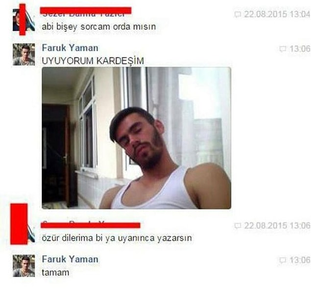 12. Görmüyor musun uyuyorum