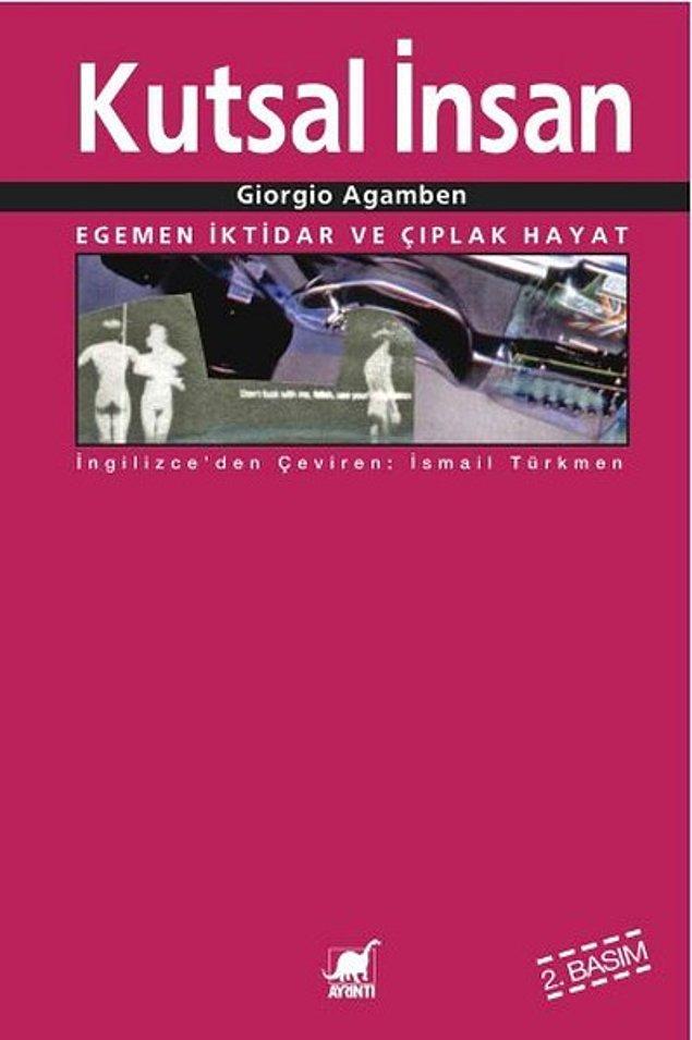 30. "Kutsal İnsan", (1995) Giorgio Agamben