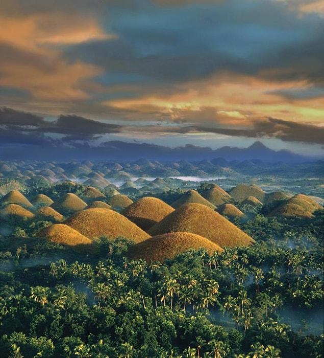 15. Bohol Island Chocolate Hills, Philippines