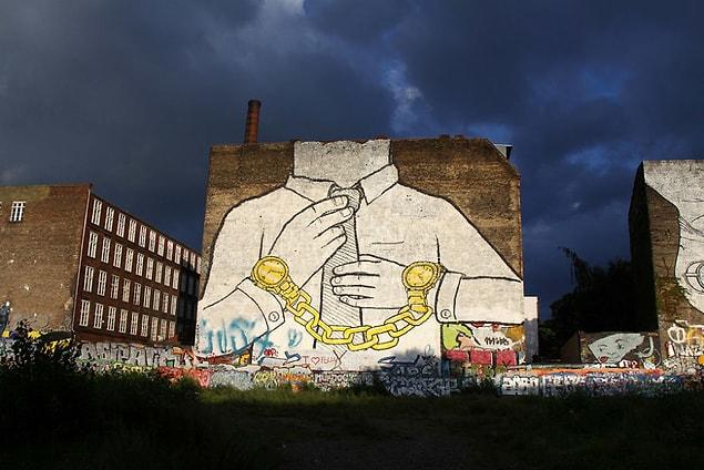 50. Blu Mural On An Old Abandoned Factory In Cuvrystraße In Kreuzberg
