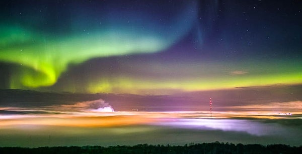 3. Можно ли увидеть полярное сияние в нашей стране?