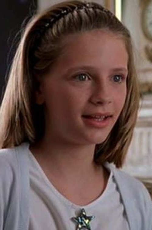 The girl bragging about her movie with DiCaprio.