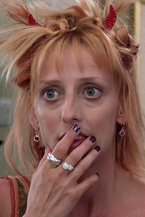 William's (Hugh Grant) sister Honey!