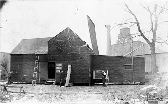 5. The Black Maria was Thomas Edison's movie production studio in West Orange, New Jersey, which is widely referred to as America's First Movie Studio. (1893)