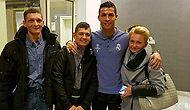 Ronaldo'nun Golünü Duyduktan Sonra Komadan Çıkan Genç, Ünlü Futbolcuyu Ziyaret Etti