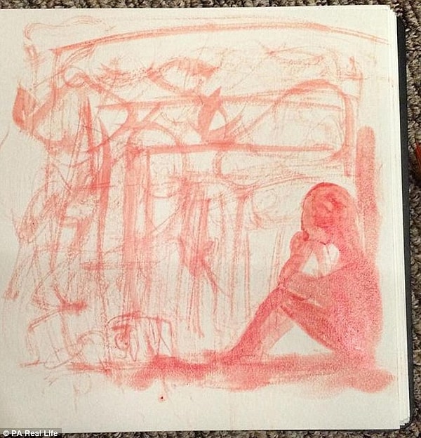 "Мои картины вовсе не являются отвратительными. Если вы соблюдаете гигиену и моете руки, то вполне можете рисовать менструальной кровью".