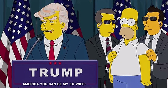 Шок: Симпсоны предсказали победу Трампа на выборах еще в 2000 году!