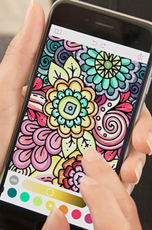 Pigment (iOS, Android) - раскраски-антистресс для взрослых