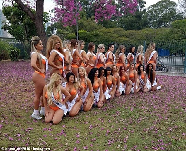 Over 16 million public votes were cast last month to decide who would progress to the Miss Bumbum finals, such is the popularity of the contest in the country.
