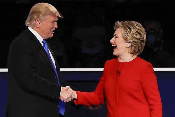 9. По сравнению с Хилари Трамп еще цветочки