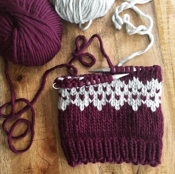 Fair Isle/Stranded Knitting Tutorial