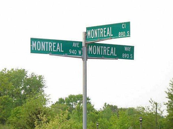 13. Bu da "Bize her yol Montreal" adlı eser. 🗼