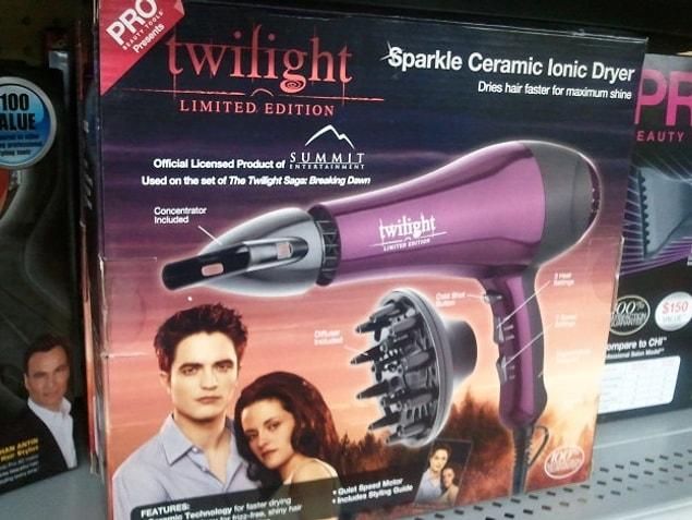 8. Twilight themed blow dryer...