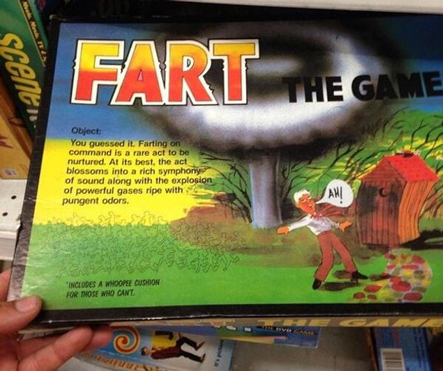 10. Fart the game...