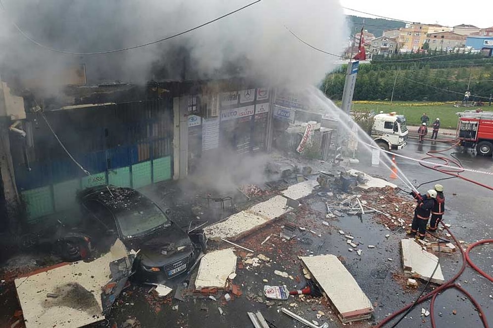 Sultanbeyli'de Buhar Kazanı Patladı: 10 Yaralı