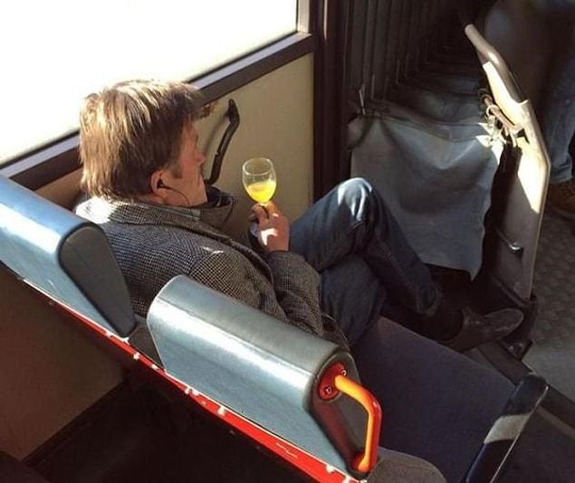 3. When you are too first class for a bus.