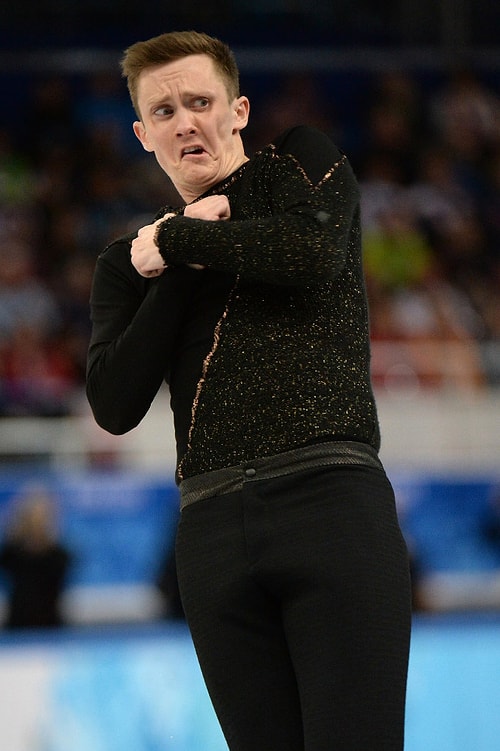 Ice skating scares me so much it will give me a heart attack one day. 😂