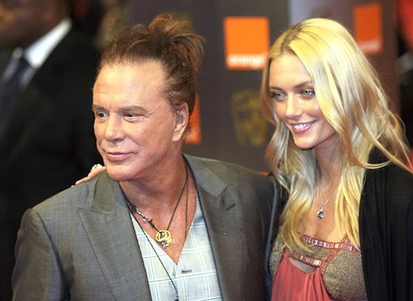 2. Анастасия Макаренко и Микки Рурк