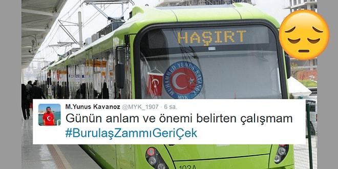 Hoayyda! Bursa'da Ulaşıma Yapılan Zam Sonrası Tepkisini Dile Getiren 17 Kişi
