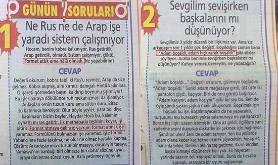 Posta Gazetesinde Haydar Dümen'e Sorulan Sorular Kadar Tuhaf Olan 21 Yahoo Sorusu