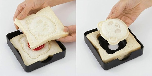 4. Формочка для хлеба в виде панды: