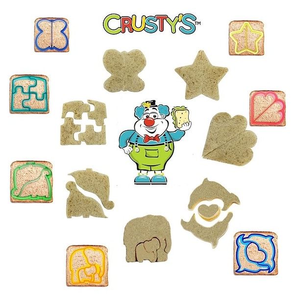 20. Абсолютно необычные формочки для резки хлеба!