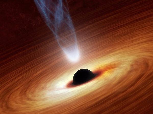 6. Gezegenimiz bir kara deliğin içine çekilebilir.