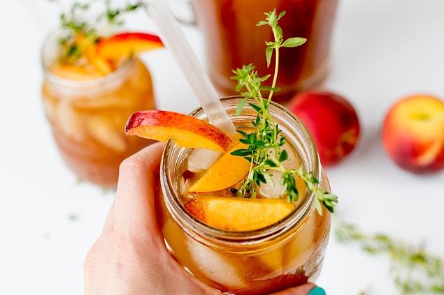 12. Thyme And Peach? Why not!