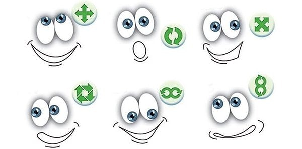 6. Зарядка для глаз - тем, кто много сидит за компьютером. Сделай прямо сейчас!