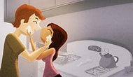 10 Cute Illustrations Showing What Daily Life Looks Like When In Love!