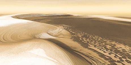 NASA Mars'ta Marmara Denizi'nden 4 Kat Daha Fazla Su Barındıran Buzul Bulduğunu Açıkladı!