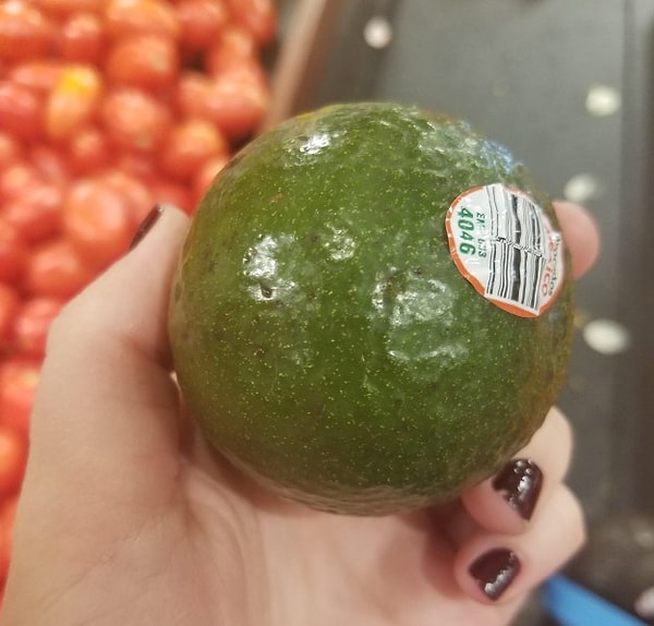 13. Круглое авокадо: