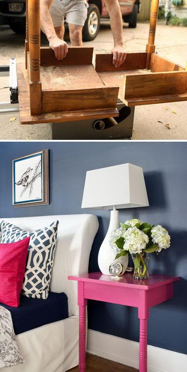 4. Don't be sad because you don't have a nightstand.