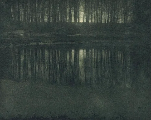 "Озеро в лунном свете", Эдвард Стайхен, 1904